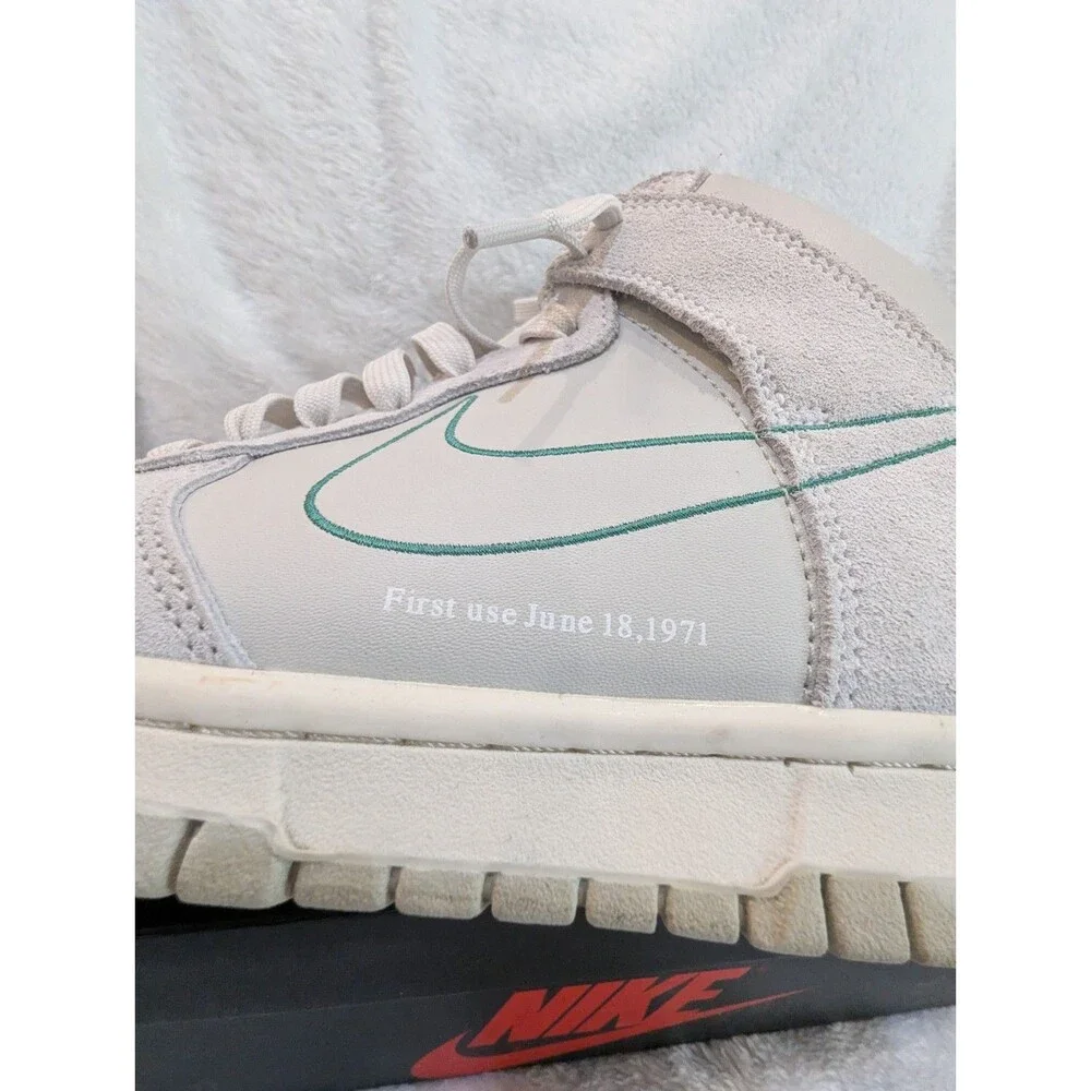 Nike Dunk High “First Use Sail” (GS Size 5Y) DD0733-001- Authenticated